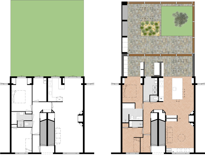 bestaande en nieuwe situatie bestaande en nieuwe situatie